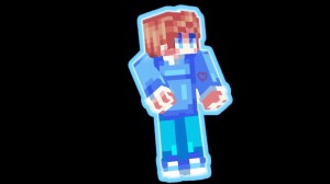 Создать мем: minecraft blue woof, скин hacker girl майнкрафт, Minecraft