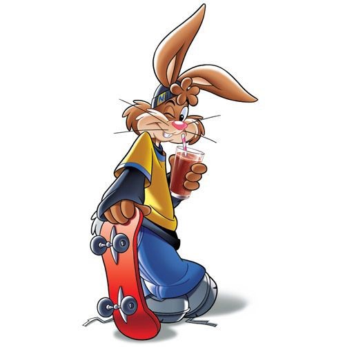 Create meme: nesquik quickies, nesquik rabbit, the rabbit Kwik Nesquik
