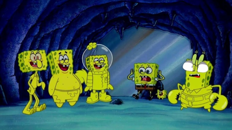 Create meme: sponge Bob square pants , SpongeBob Squarepants Season 10 Episode 3, spongebob is evil