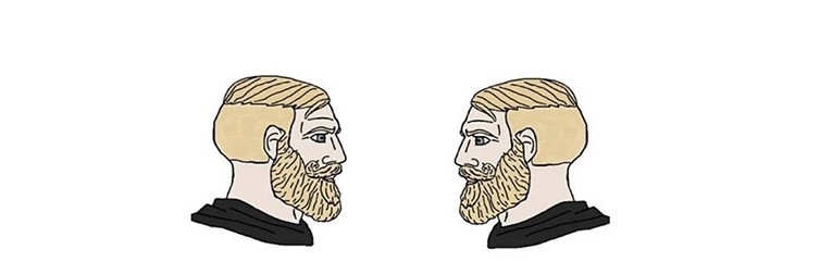 Create meme: bearded men, the bearded guy, bearded man meme