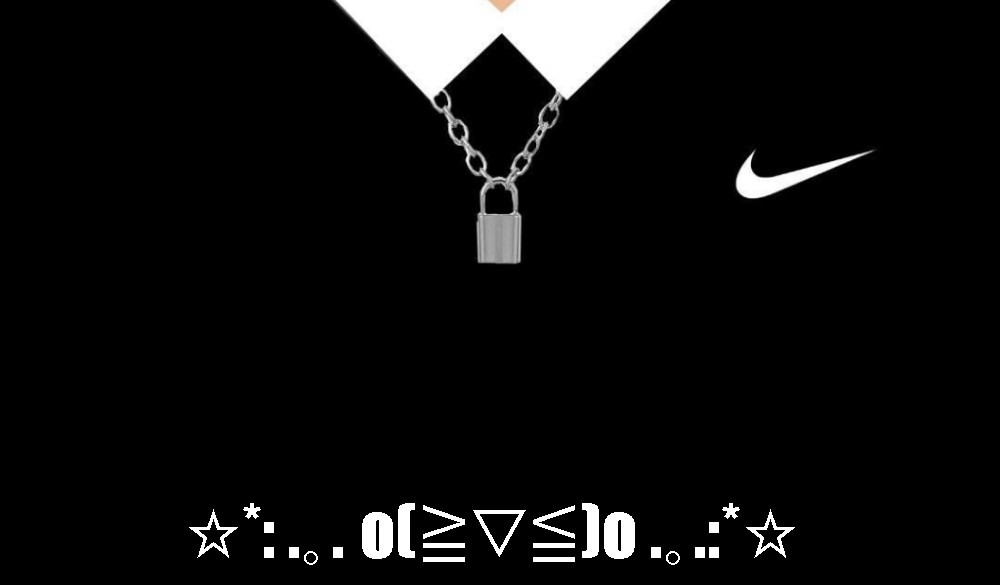 Create meme nike on a black background, t-shirt roblox nike, the