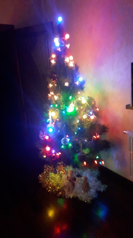 Create meme: on the Christmas tree, darkness, Christmas tree 