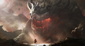 Create meme: fantastic character, giant monster fantasy art
