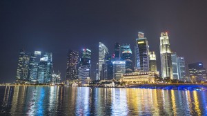 Создать мем: город сингапур, Сингапур, сингапур ночью