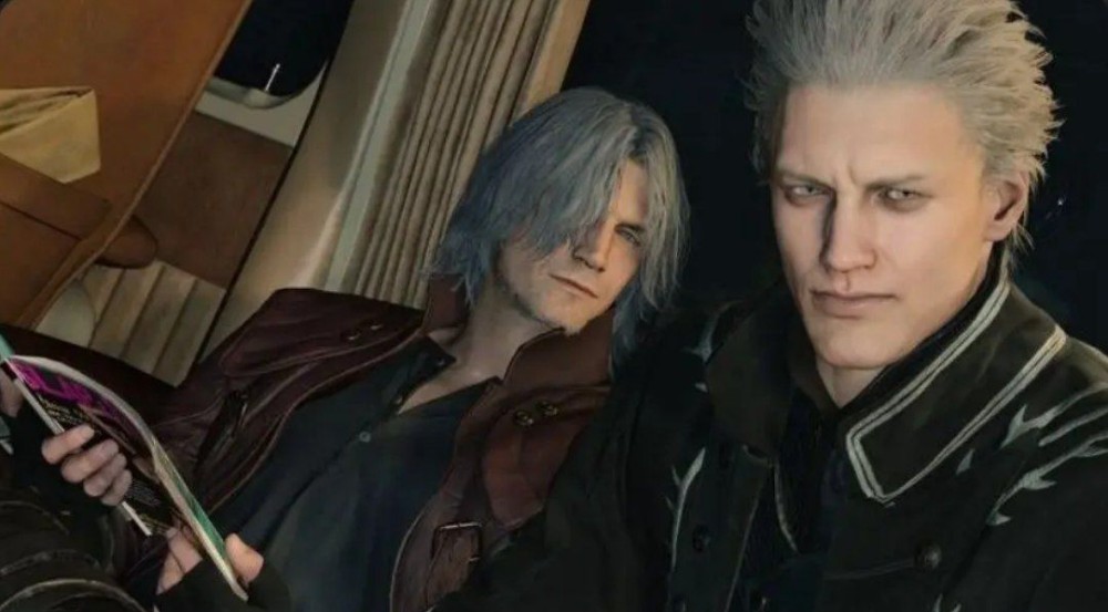 Create meme: dmc 5 virgil, dmc 5 vergil, dmc 5