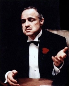 Create meme: Don Corleone