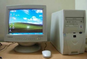 Create meme: monitor crt, when you have a weak PC, the system unit