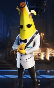 Создать мем: among us с бананом, агент банан из фортнайт, император банан фортнайт