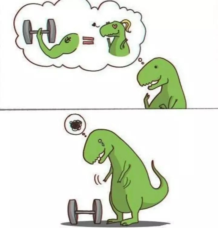 Create meme: Dinosaur Tirex Comics, the dinosaur is funny, Dinosaurs humor