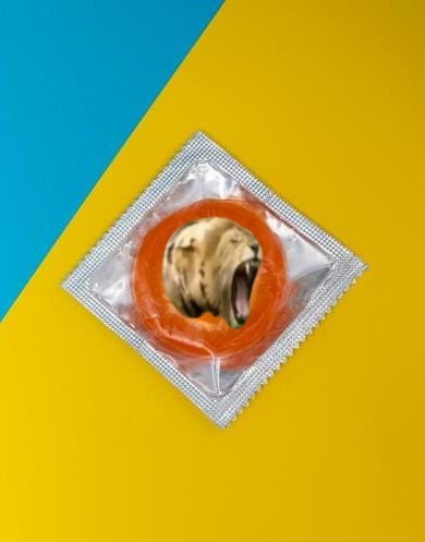 Create meme: condom packaging, condoms in a red package, a condom