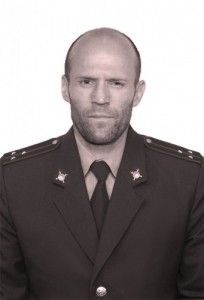 Создать мем: анатолий юрьевич желтов начальник полиции, лысые звезды, форма старшего сержанта полиции