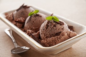 Create meme: ice cream Belgian chocolate, chocolate ice cream with almonds, chocolate ice cream balls