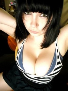 Create meme: girls with big, emo, girls with big Breasts