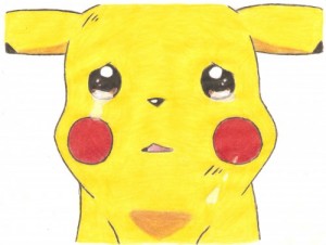 Create meme: Pikachu sad
