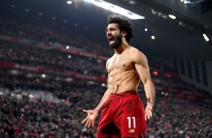 Create meme: Mohamed Salah, Mohammed Salah torso, Mohamed Salah torso