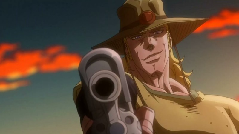 Create meme: stardust crusaders , hol horse, hol horse jojo