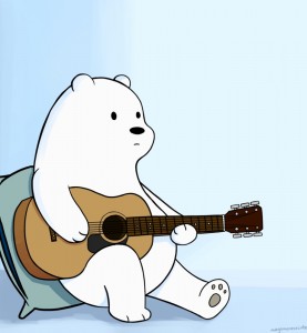Create meme: bare bears, we bare bears white bear, bare bears
