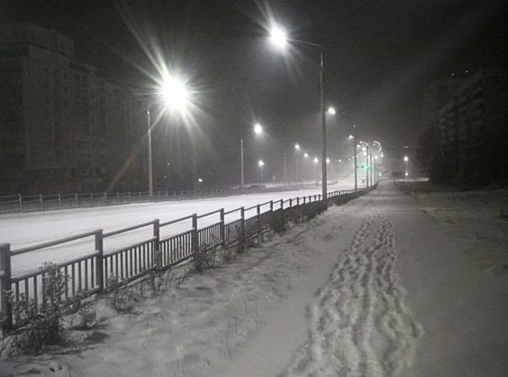 Create meme: embankment of the kama river tchaikovsky, snow , darkness