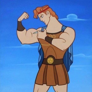 Create meme: Hercules disney, Hercules beefcake disney