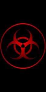 Создать мем: значок радиация, знак биологической опасности, biohazard symbol
