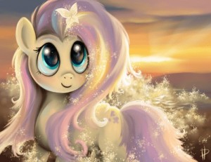 Create meme: beautiful drawings flater shy, to flattereth of Platte, beautiful pony