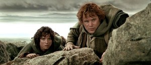 Create meme: Frodo and Sam meme, Samwise Gamgee actor, Sam Gamgee