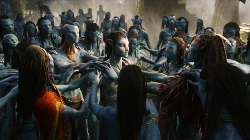 Create meme: Avatar na'vi movie, The film is directed by Avatar, avatar movie 2020