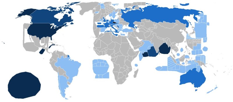 Создать мем: карта распространения ислама в мире, карта мира, турпан ареал обитания