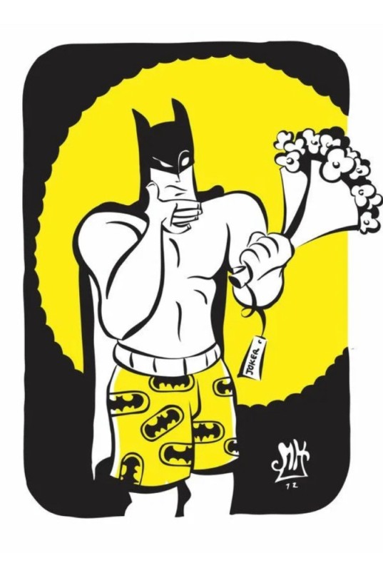 Create meme: Valentine Batman, Batman , batman towel