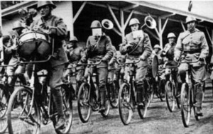 Создать мем: велосипедные войска 2 мирова, army cyclist corps, общество велосипедистов-туристов 1895
