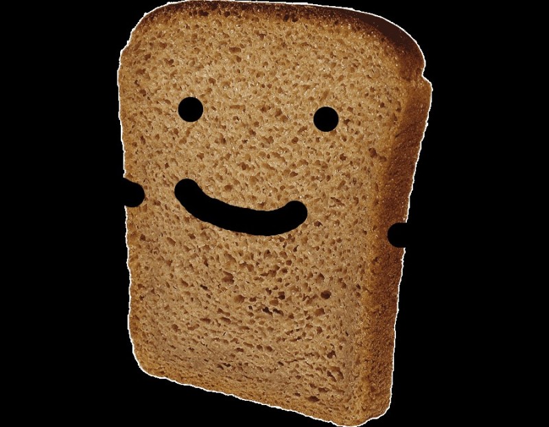 Создать мем: хлеб стикер, прикол, кусочек хлеба