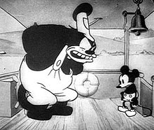Create meme: Mickey mouse , Walt Disney Steamboat Willie, steamboat Willie