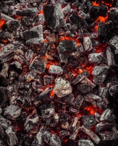 Create meme: texture with glowing coals, photo texture of coal, small embers
