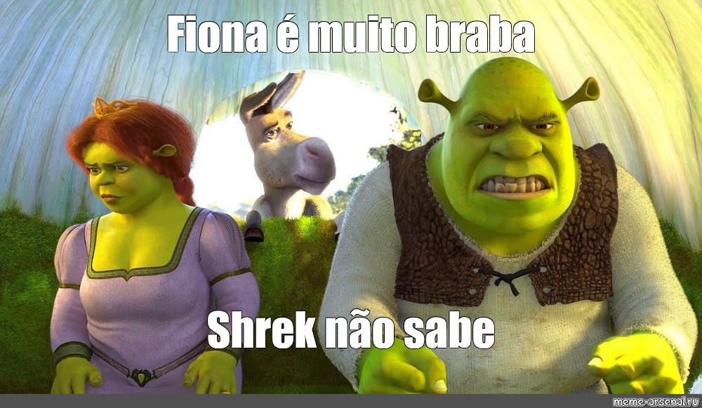 Fiona vc trabalha no pântano? - Não Shrek, pa? - É esse cururu aqui  (Maliciosoamor - iFunny Brazil