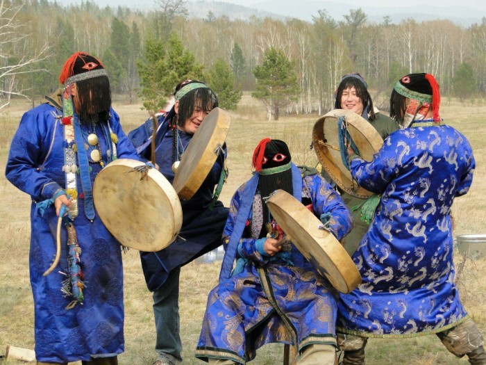 Create meme: Siberian shaman, Buryat shaman, shamans of Buryatia