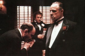 Create meme: don Corleone kissed his hand, Vito Corleone, the godfather don Corleone