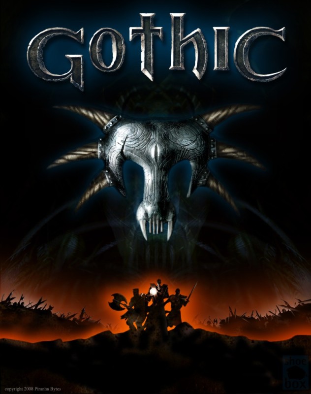 Create meme: gothic ii, gothic, gothic cover
