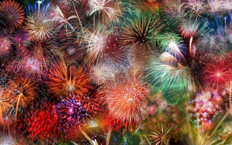 Create meme: fireworks , holiday fireworks, fireworks