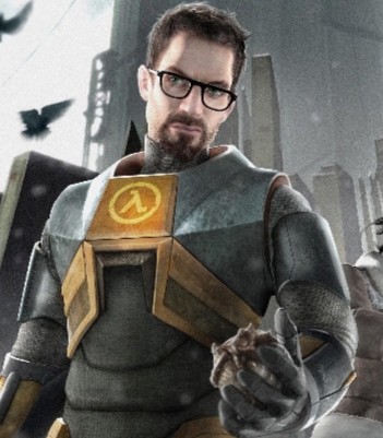 Create meme: freeman half life, half life game, gordon freeman half life alex