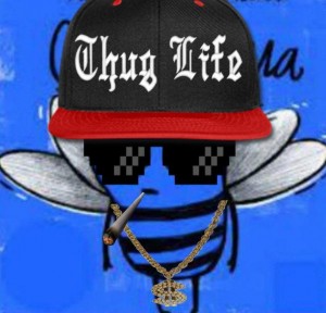 Create meme: hat, baseball cap, Thug Life