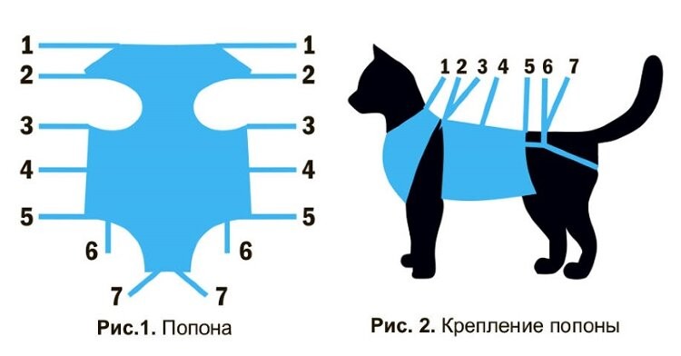 Создать мем: попона послеоперационная № 2 для собак, попона для кошки, попона д/кошек малая 3-8кг талисмед