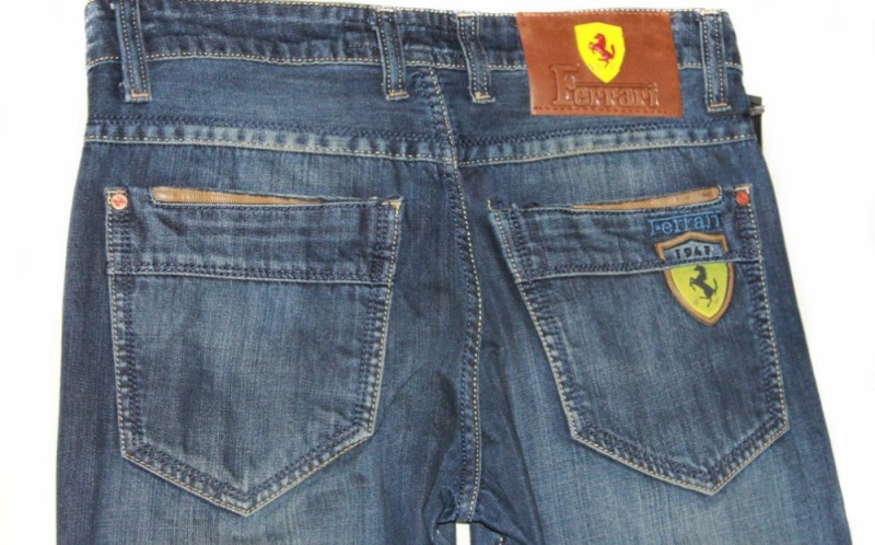 Create meme: scuderia ferrari jeans model: 9000, jeans , men's jeans