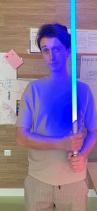 Создать мем: laser sword, лазерный меч, мужчины