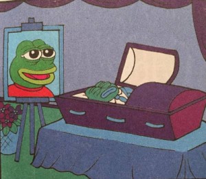 Создать мем: мем пепе, лягушонок пепе умер, pepe meme