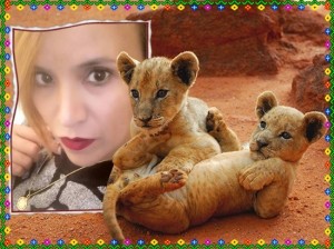 Create meme: animals, little lioness, home lion