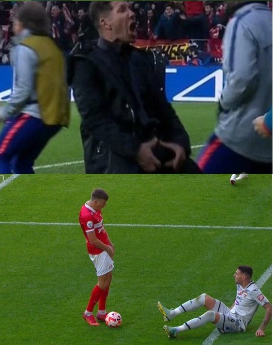 Create meme: simeone diego gesture, Diego Simeone, diego simeone eggs