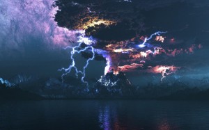 Create meme: storm lightning volcano vertical picture, photo thunderstorms toggle switch, the Wallpapers 1920x1080 zip
