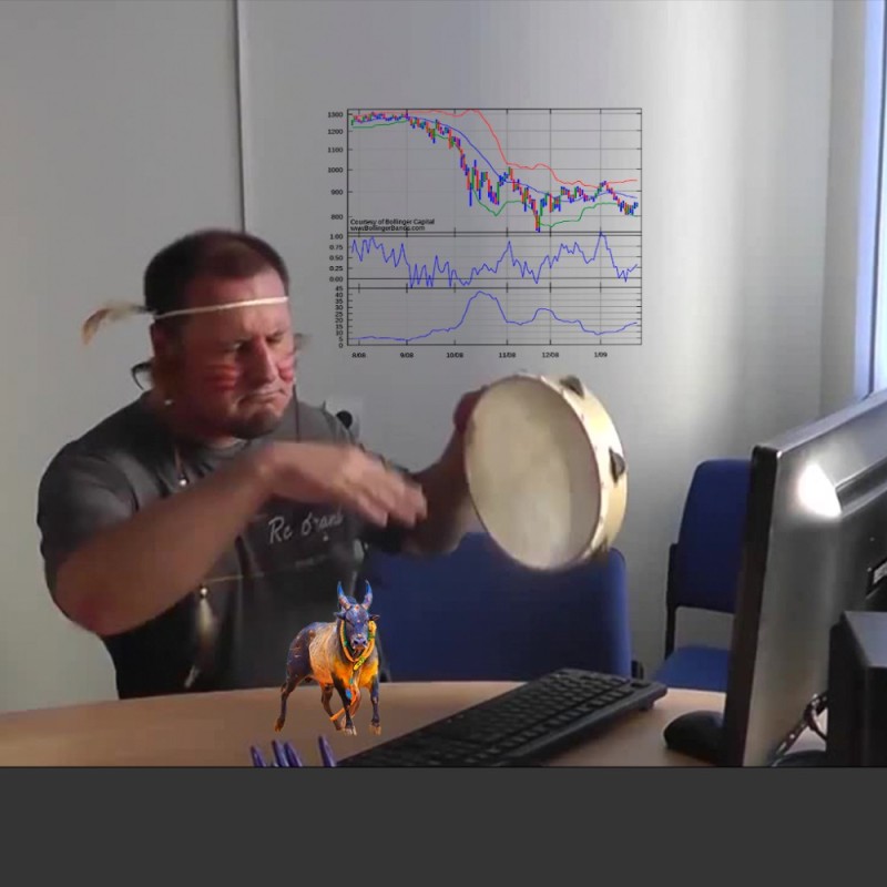 Create meme: sysadmin 's tambourine, the shaman beats a tambourine, typical programmer 