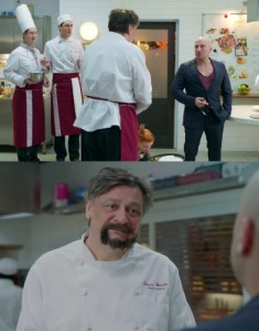 Create meme: the kitchen is the last battle, cook, Dmitry Nazarov
