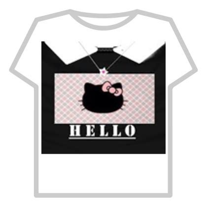 Create meme t-shirt for roblox with hello Kitty, roblox anime t-shirts, hello  kitty t shirt roblox - Pictures 